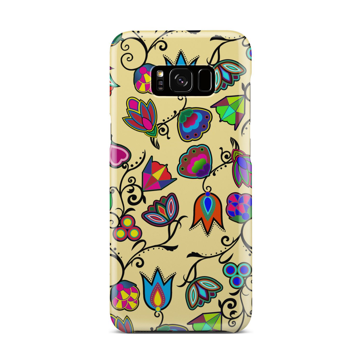 Indigenous Paisley Vanilla Phone Case Phone Case wc-fulfillment Samsung Galaxy S8 Plus