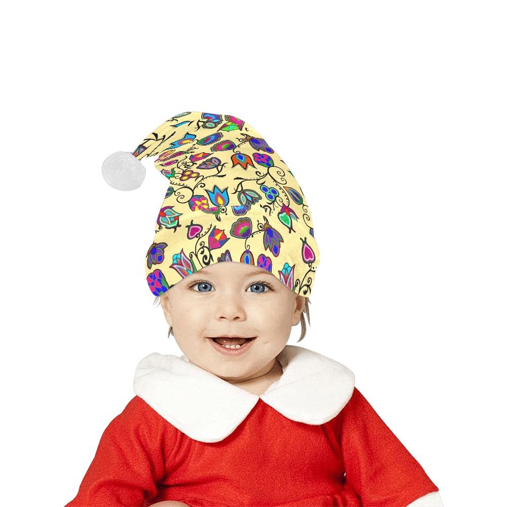 Indigenous Paisley Vanilla Santa Hat Santa Hat e-joyer
