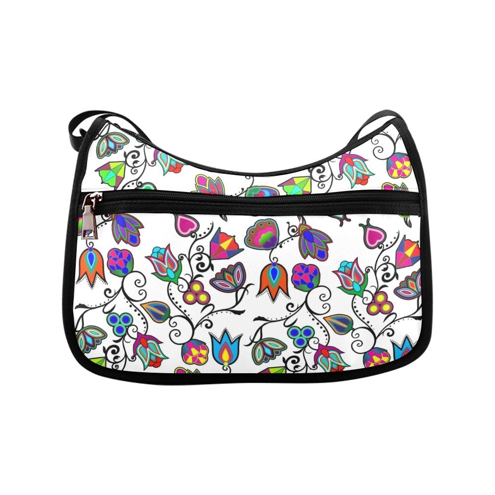 Indigenous Paisley White Crossbody Bags (Model 1616) Crossbody Bags (1616) e-joyer