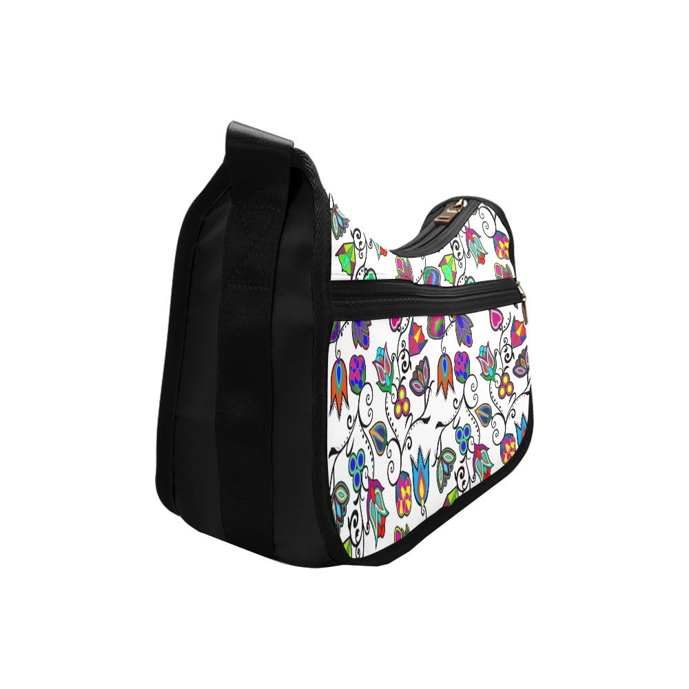 Indigenous Paisley White Crossbody Bags (Model 1616) Crossbody Bags (1616) e-joyer