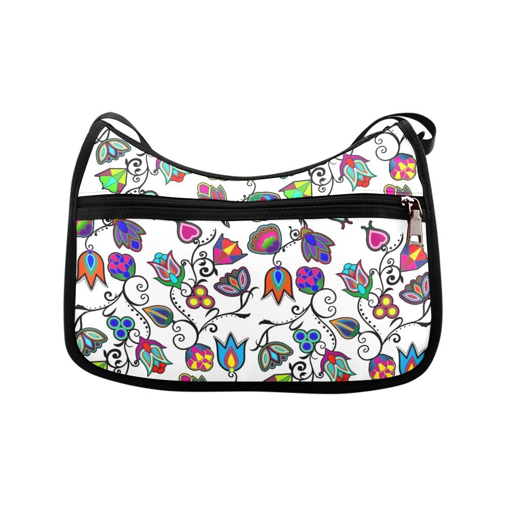 Indigenous Paisley White Crossbody Bags (Model 1616) Crossbody Bags (1616) e-joyer