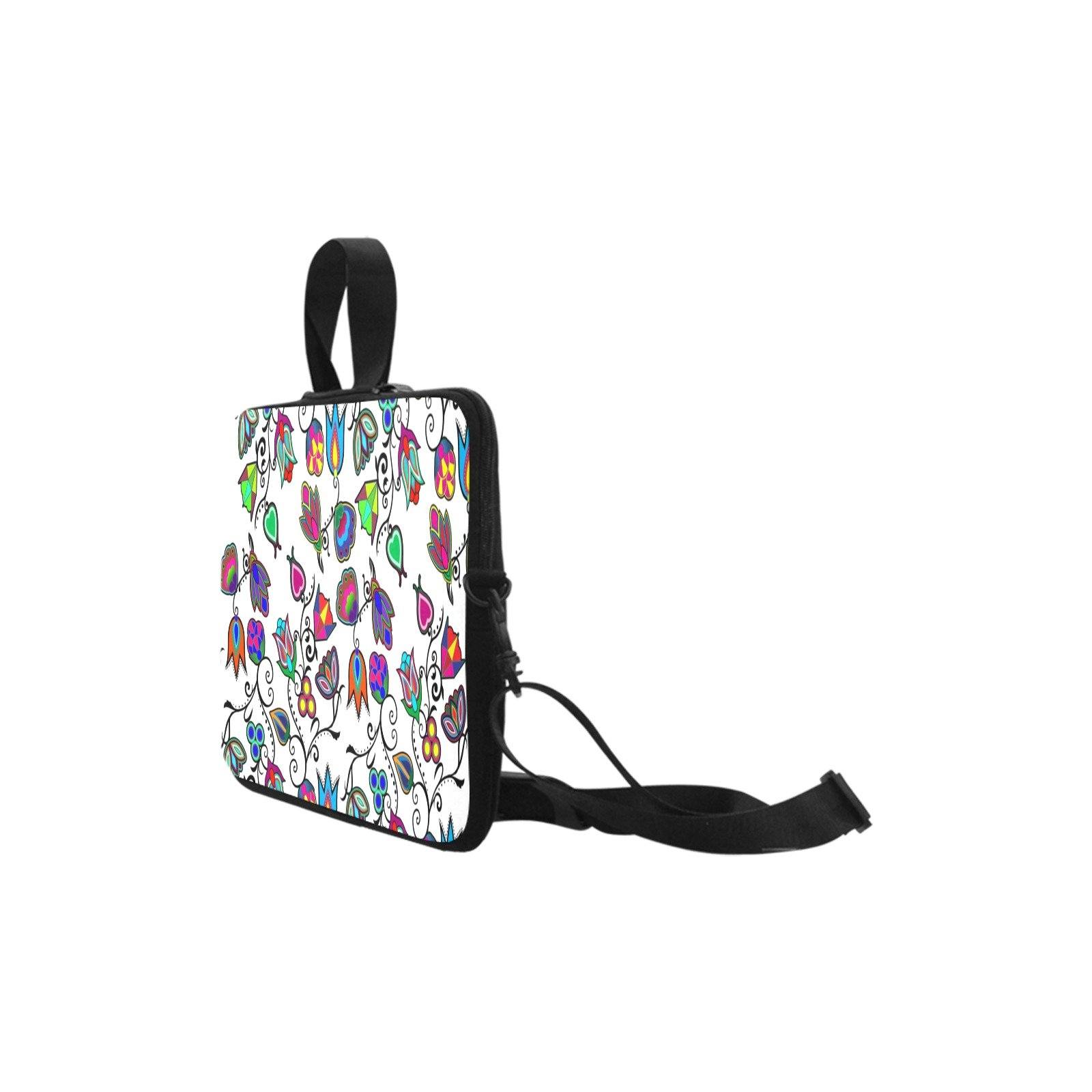 Indigenous Paisley White Laptop Handbags 13" Laptop Handbags 13" e-joyer