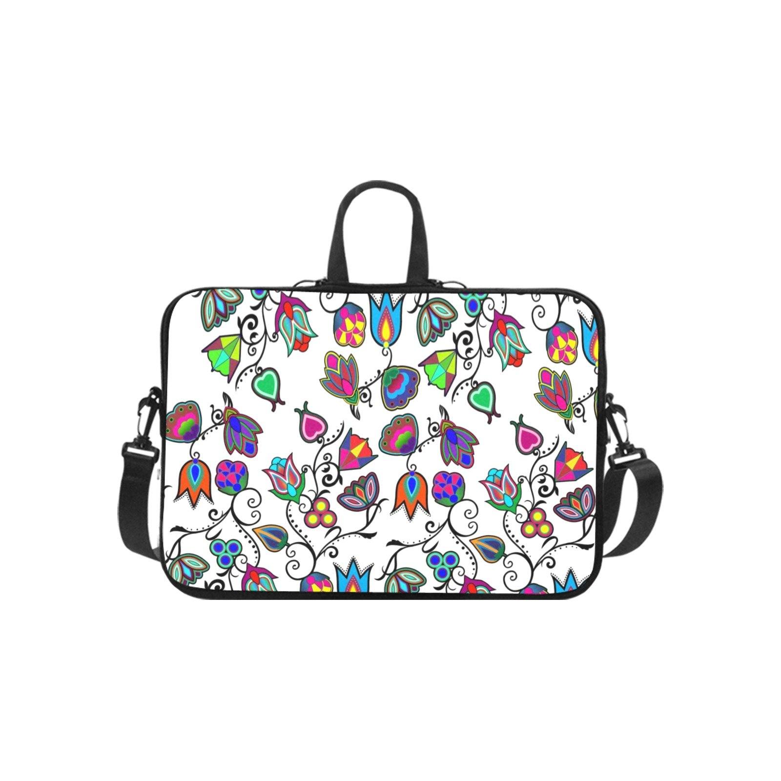 Indigenous Paisley White Laptop Handbags 13" Laptop Handbags 13" e-joyer