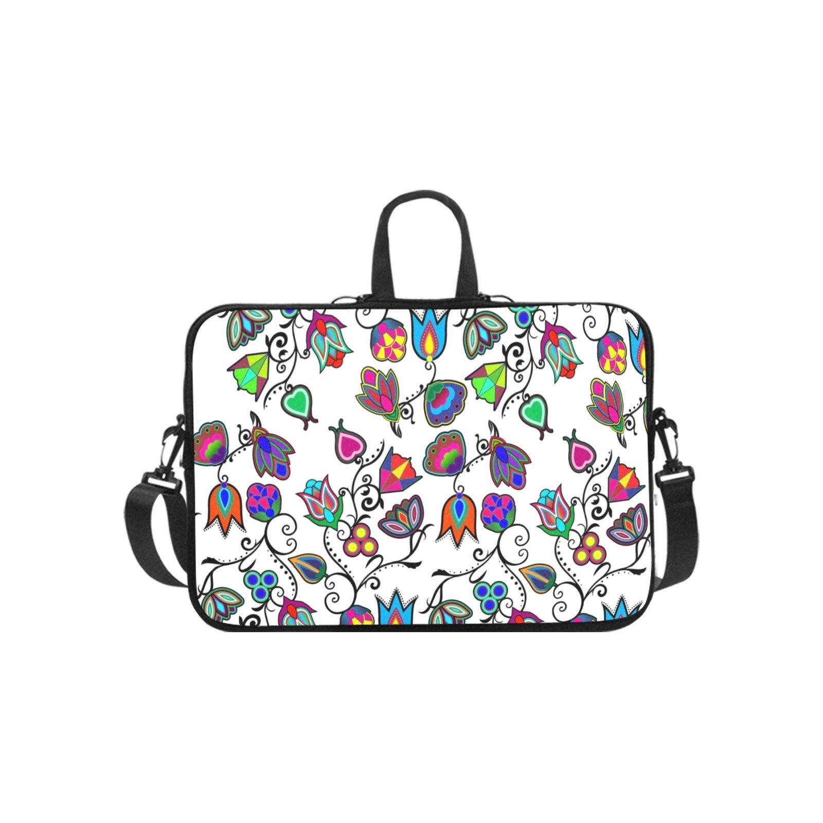 Indigenous Paisley White Laptop Handbags 13" Laptop Handbags 13" e-joyer
