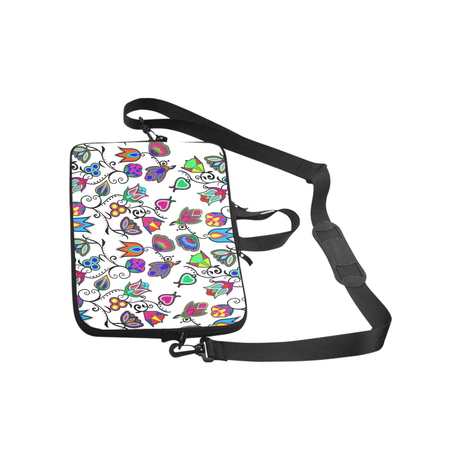 Indigenous Paisley White Laptop Handbags 13" Laptop Handbags 13" e-joyer