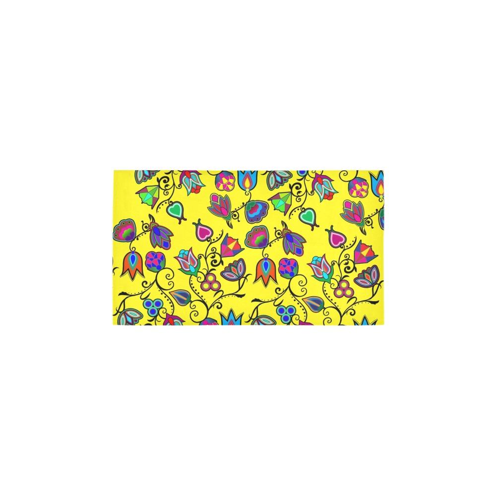 Indigenous Paisley Yellow Bath Rug 16''x 28'' Bath Rug 16''x 28'' e-joyer