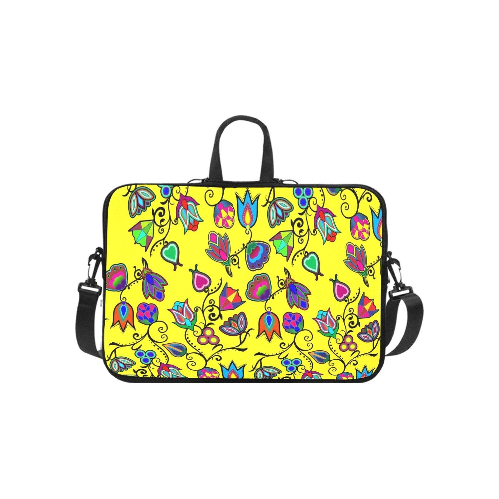 Indigenous Paisley Yellow Laptop Handbags 15" Laptop Handbags 15" e-joyer