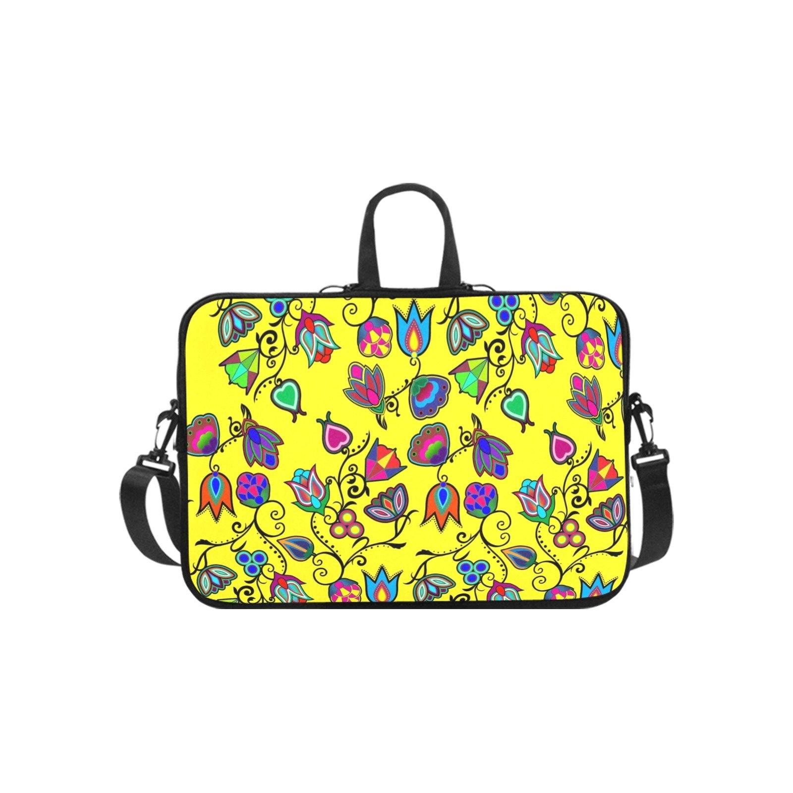Indigenous Paisley Yellow Laptop Handbags 15" Laptop Handbags 15" e-joyer