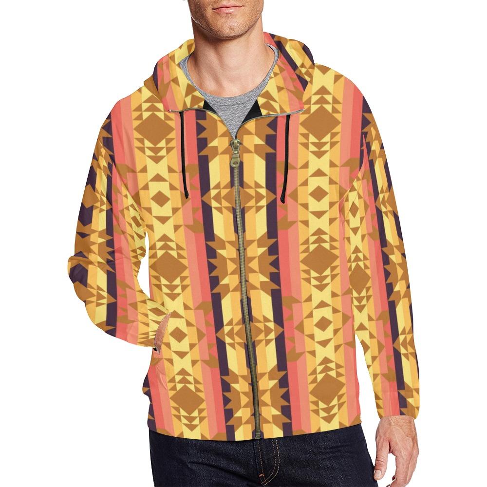 Infinite Sunset All Over Print Full Zip Hoodie for Men (Model H14) All Over Print Full Zip Hoodie for Men (H14) e-joyer