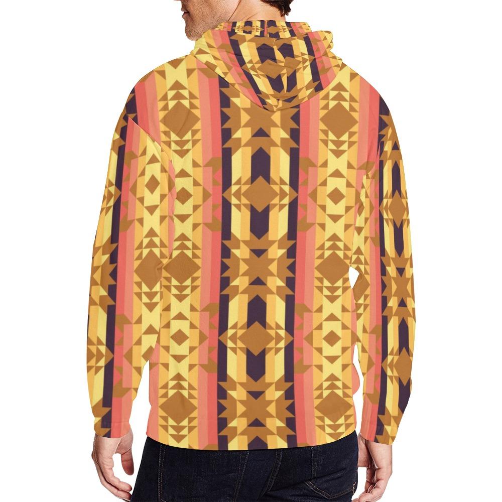 Infinite Sunset All Over Print Full Zip Hoodie for Men (Model H14) All Over Print Full Zip Hoodie for Men (H14) e-joyer