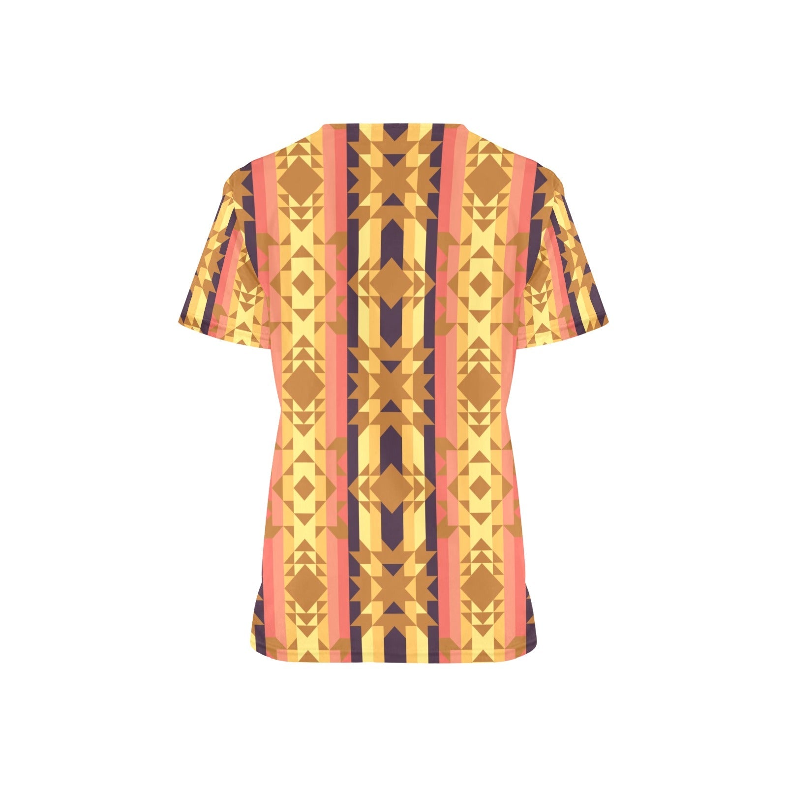 Infinite Sunset All Over Print Scrub Top Scrub Top e-joyer