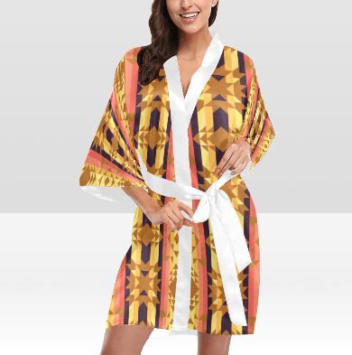Infinite Sunset Kimono Robe Artsadd