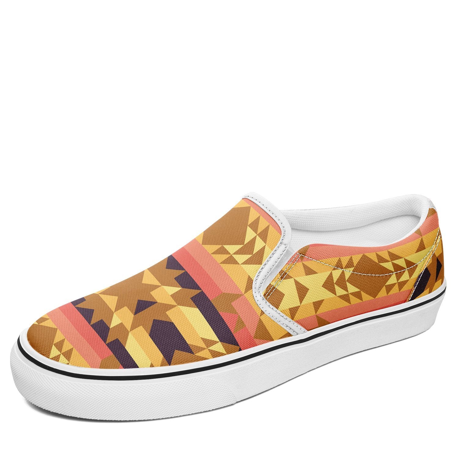 Infinite Sunset Otoyimm Kid's Canvas Slip On Shoes otoyimm Herman
