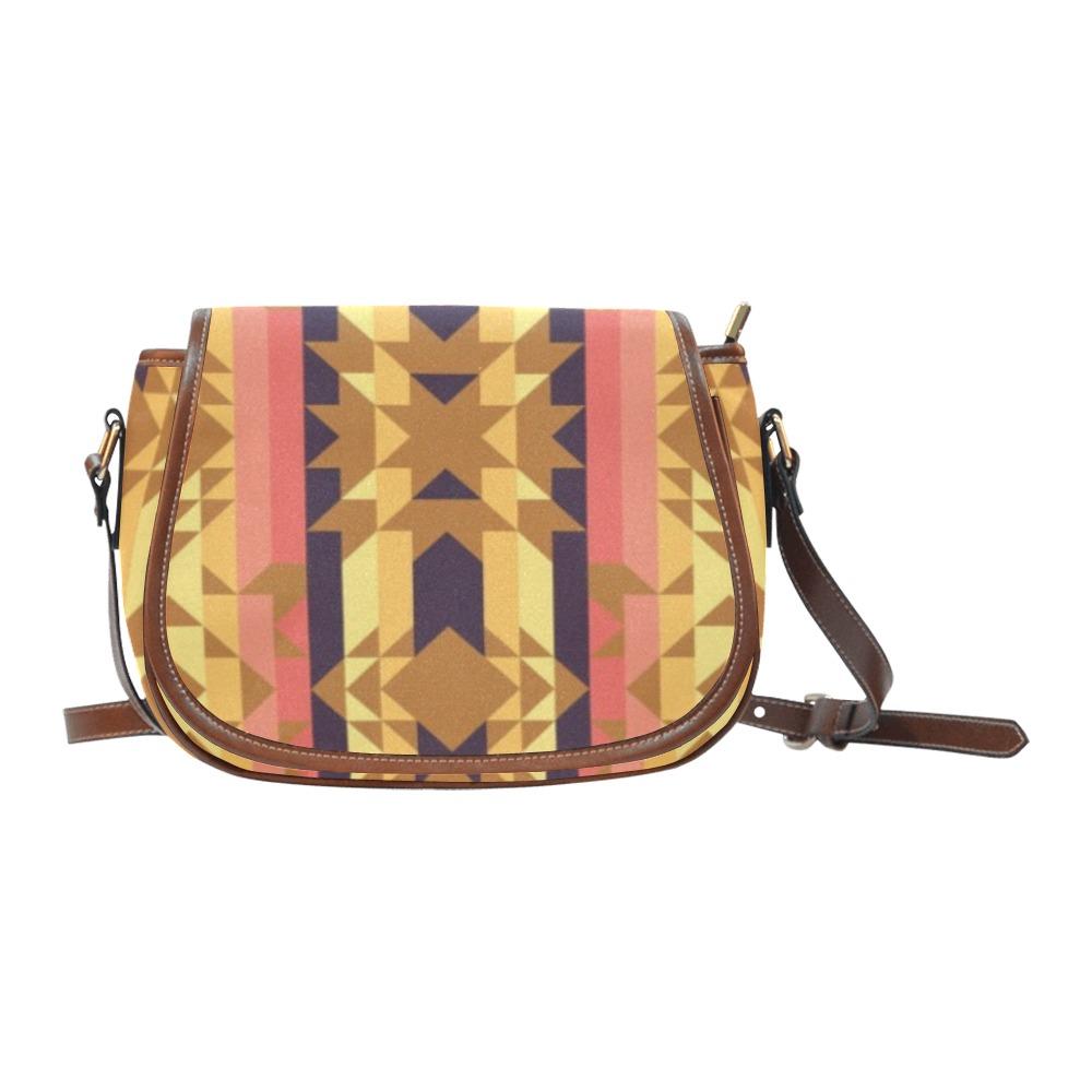 Infinite Sunset Saddle Bag/Large (Model 1649) bag e-joyer 