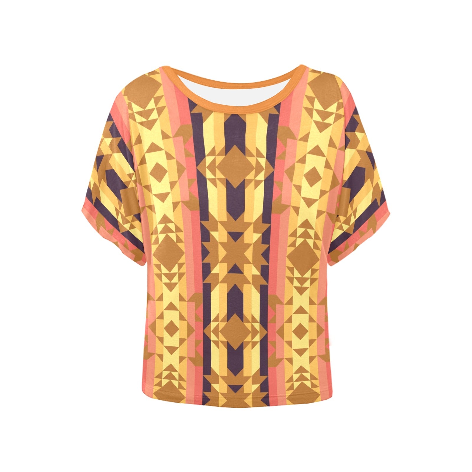 Infinite Sunset Women's Batwing-Sleeved Blouse T shirt (Model T44) Women's Batwing-Sleeved Blouse T shirt (T44) e-joyer