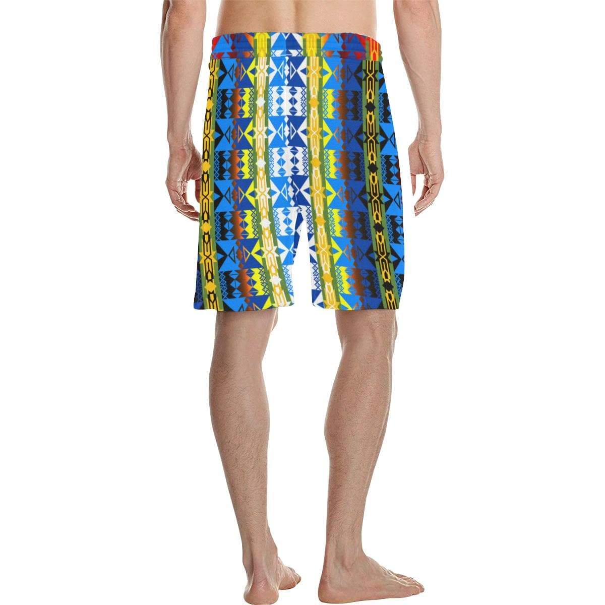 Inside the Council Lodge Men's All Over Print Casual Shorts (Model L23) Men's Casual Shorts (L23) e-joyer