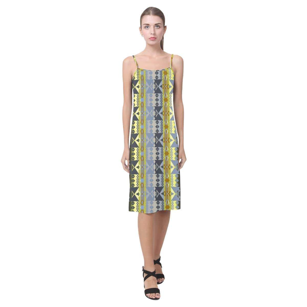 Inside the Deer Clan Lodge Alcestis Slip Dress (Model D05) Alcestis Slip Dress (D05) e-joyer