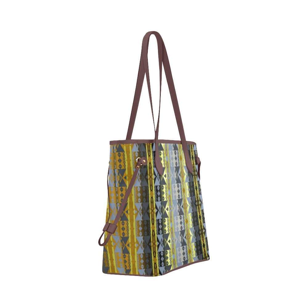 Inside the Deer Clan Lodge Clover Canvas Tote Bag (Model 1661) Clover Canvas Tote Bag (1661) e-joyer