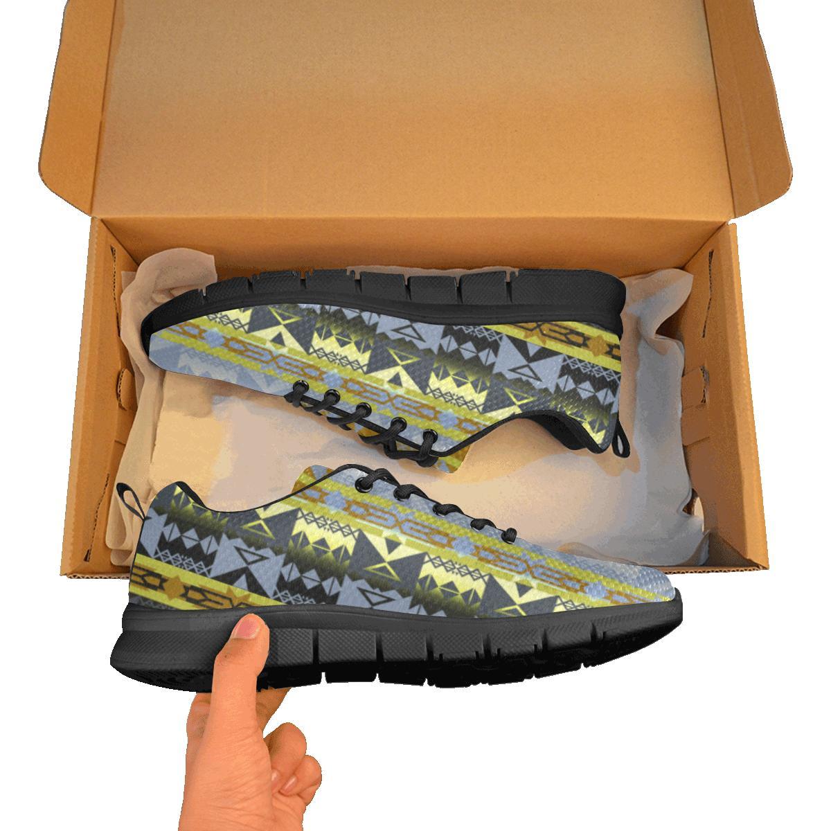 Inside the Deer Clan Lodge Men's Breathable Running Shoes (Model 055) Men's Breathable Running Shoes (055) e-joyer