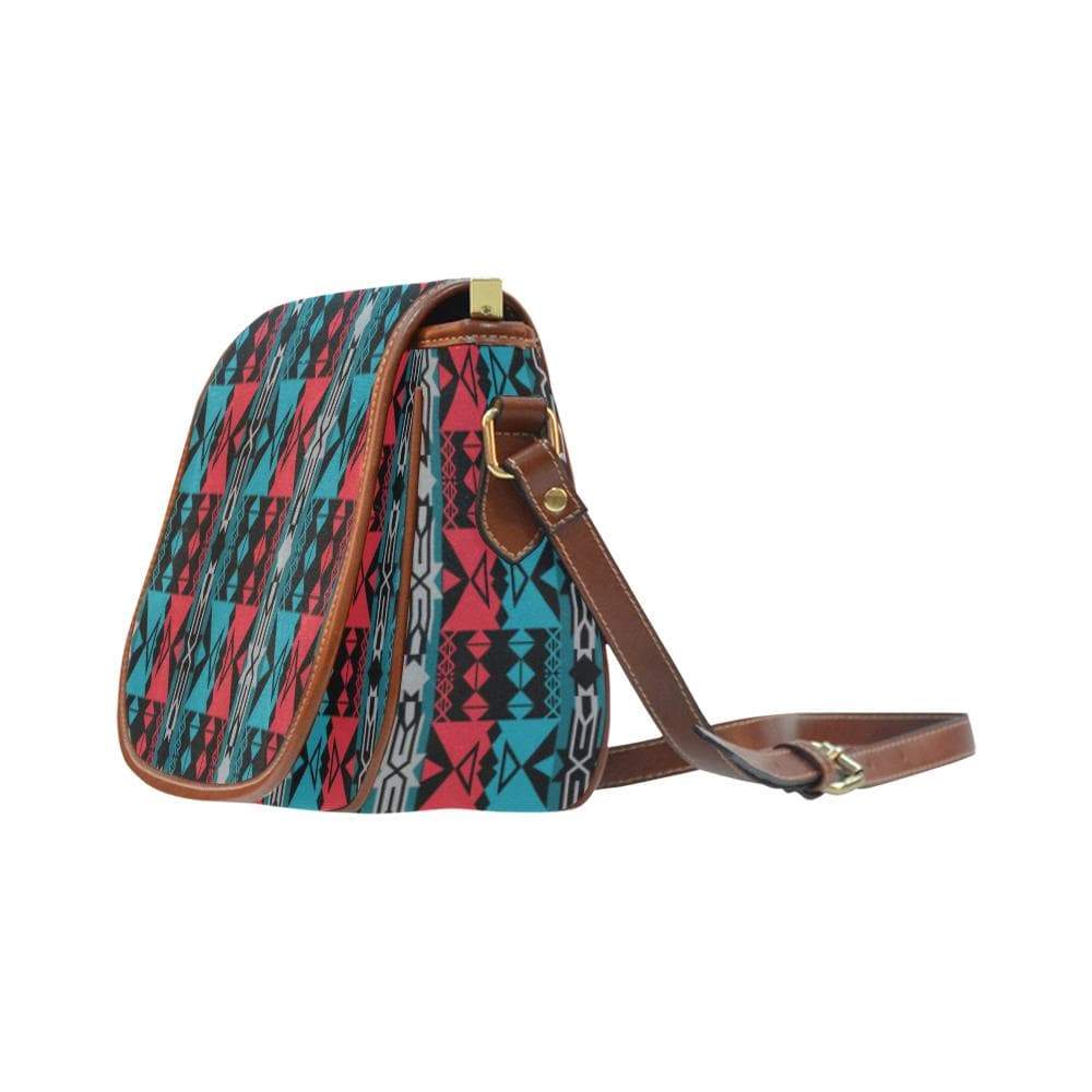 Inside the Lodge Saddle Bag/Small (Model 1649) Full Customization Saddle Bag/Small (Full Customization) e-joyer