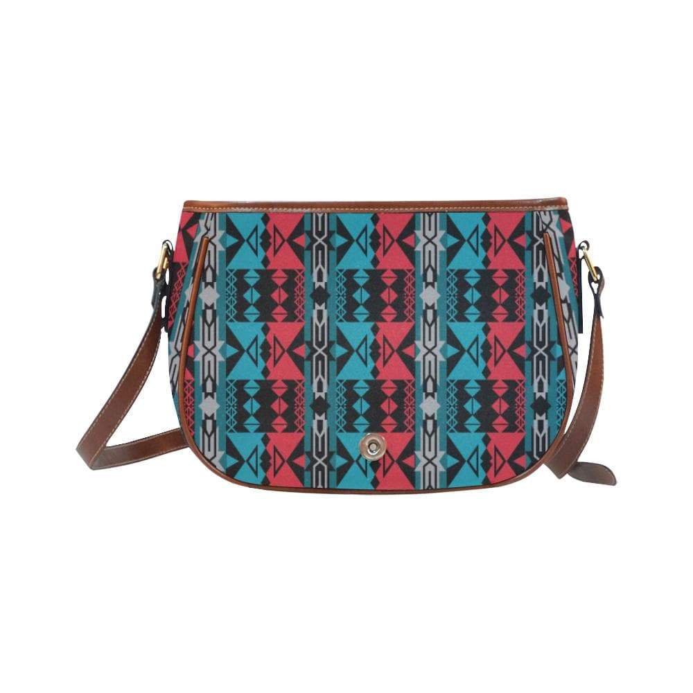 Inside the Lodge Saddle Bag/Small (Model 1649) Full Customization Saddle Bag/Small (Full Customization) e-joyer
