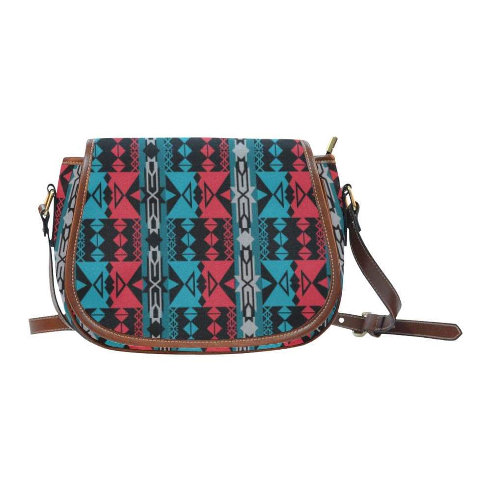 Inside the Lodge Saddle Bag/Small (Model 1649) Full Customization Saddle Bag/Small (Full Customization) e-joyer