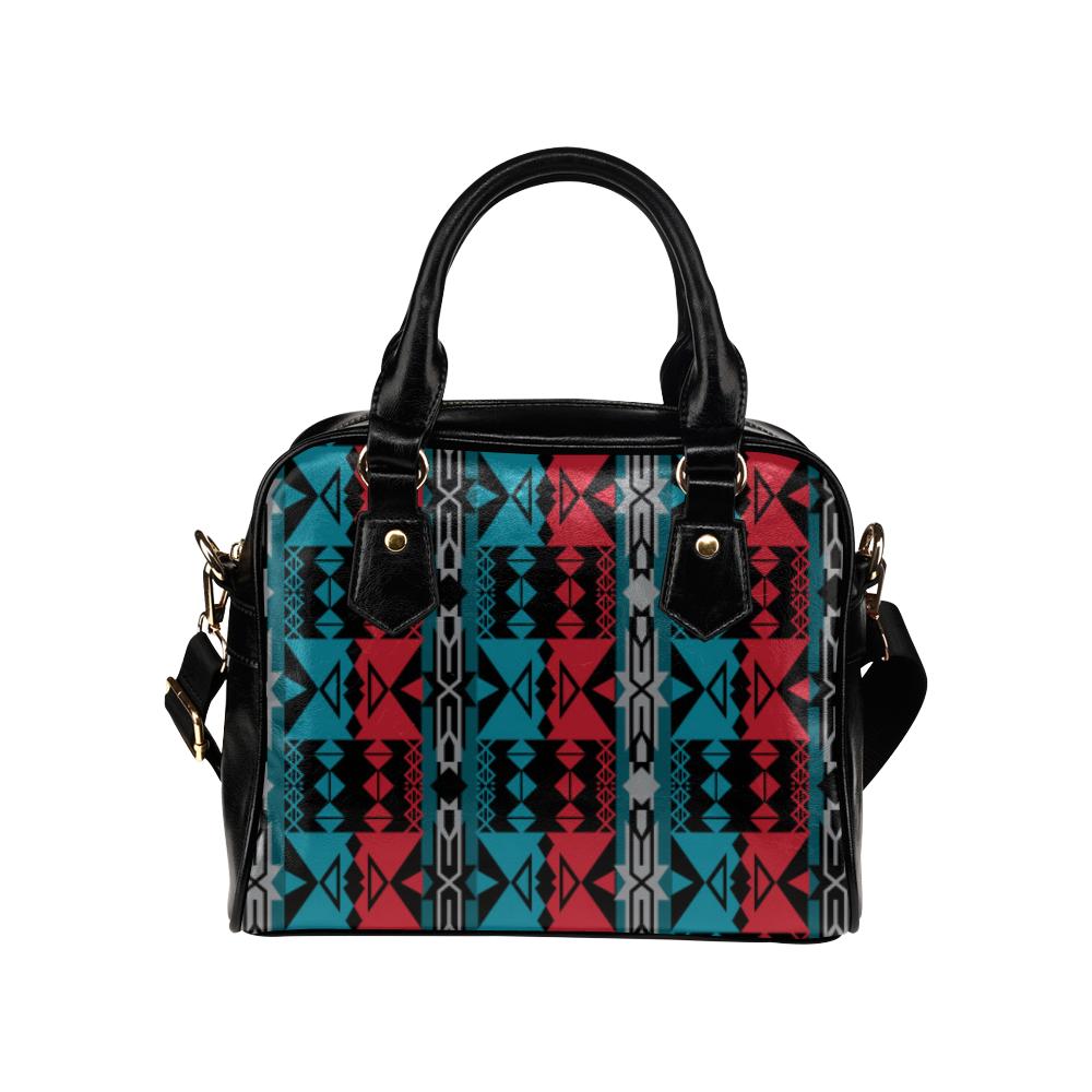 Inside the Lodge Shoulder Handbag (Model 1634) Shoulder Handbags (1634) e-joyer