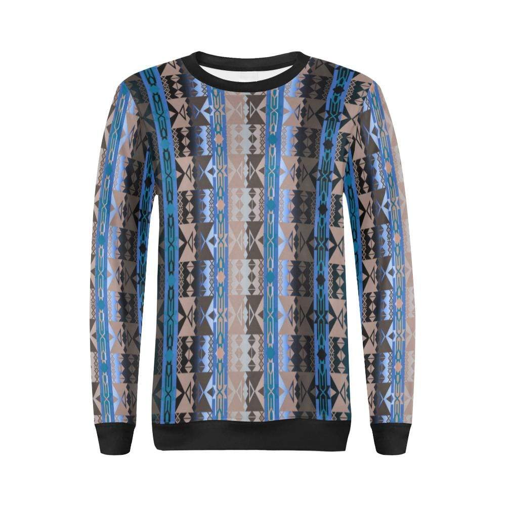 Inside the Paint Clan Lodge All Over Print Crewneck Sweatshirt for Women (Model H18) Crewneck Sweatshirt for Women (H18) e-joyer