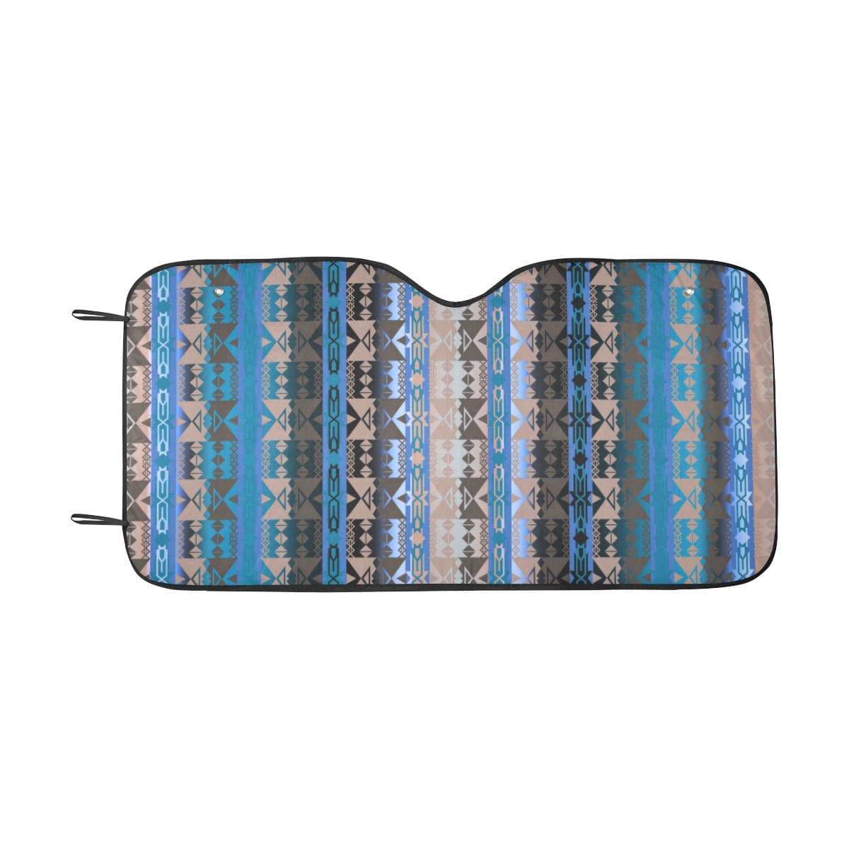 Inside the Paint Clan Lodge Car Sun Shade 55"x30" Car Sun Shade e-joyer