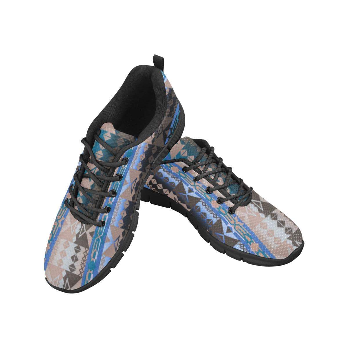 Inside the Paint Clan Lodge Men's Breathable Running Shoes (Model 055) Men's Breathable Running Shoes (055) e-joyer