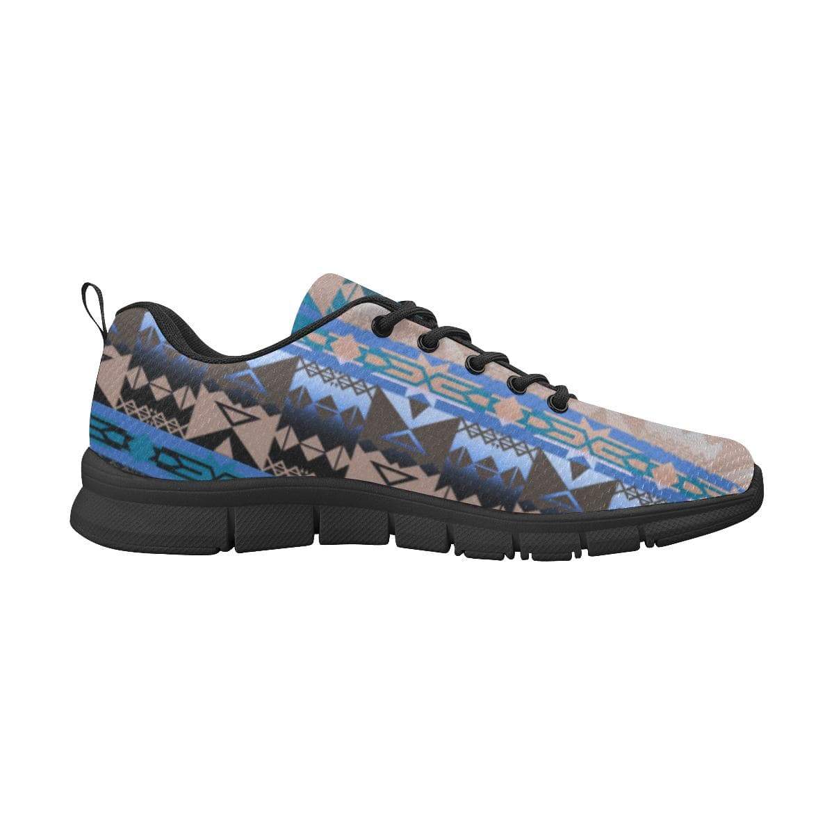 Inside the Paint Clan Lodge Men's Breathable Running Shoes (Model 055) Men's Breathable Running Shoes (055) e-joyer