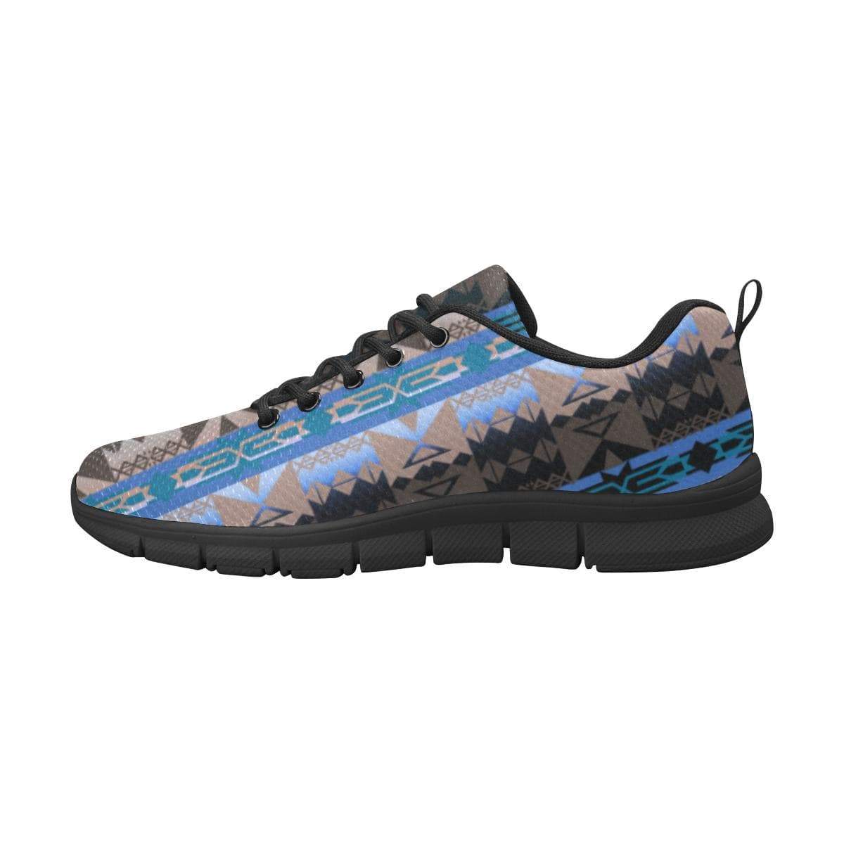 Inside the Paint Clan Lodge Men's Breathable Running Shoes (Model 055) Men's Breathable Running Shoes (055) e-joyer
