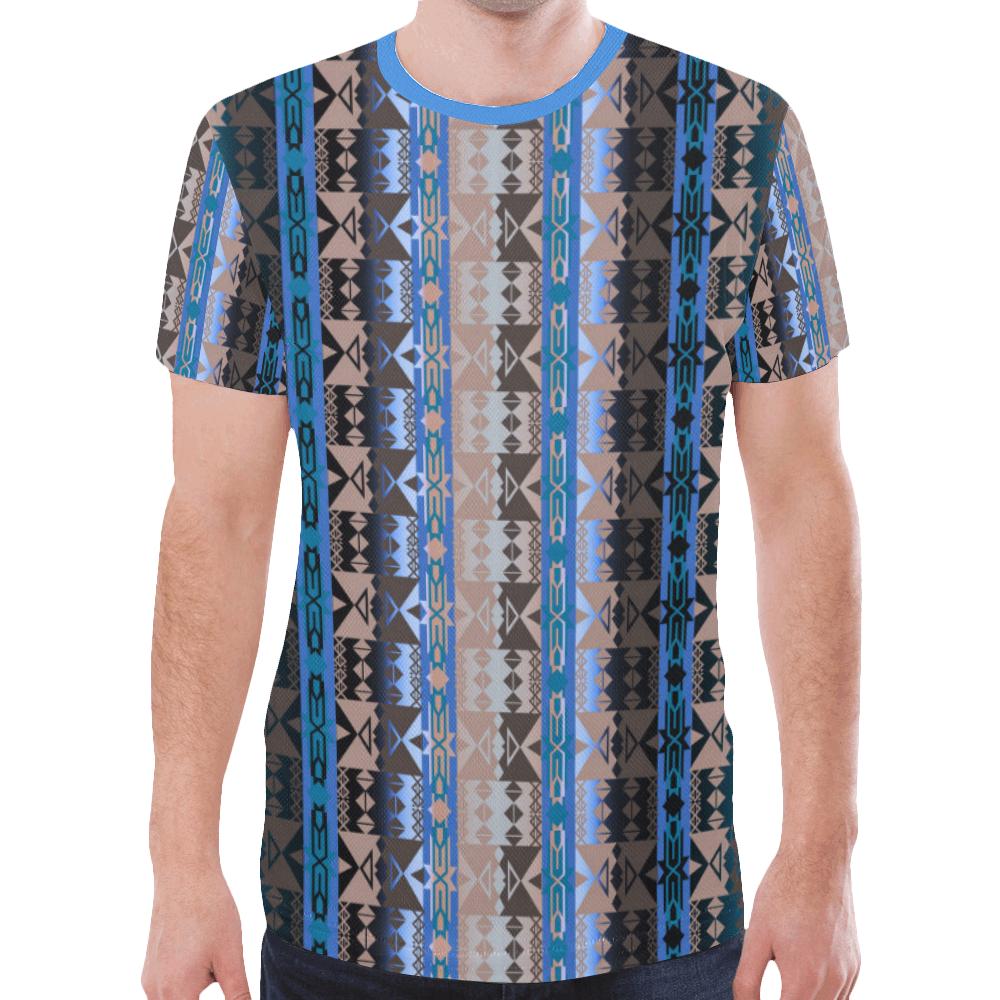 Inside the Paint Clan Lodge New All Over Print T-shirt for Men/Large Size (Model T45) New All Over Print T-shirt for Men/Large (T45) e-joyer