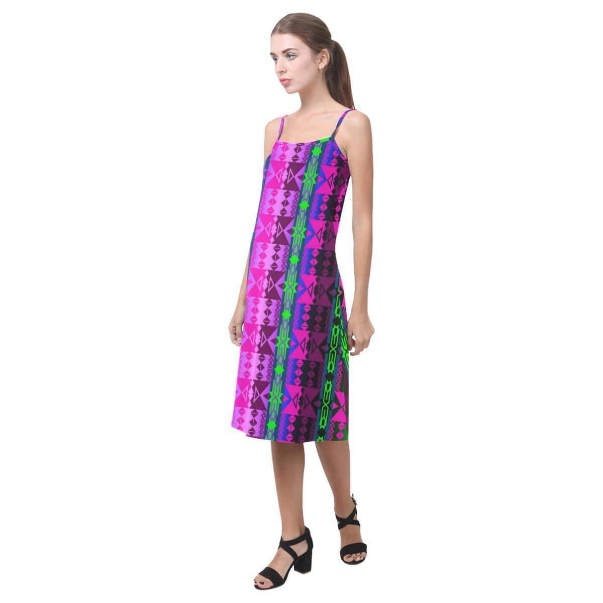 Inside the Quillwork Lodge Alcestis Slip Dress (Model D05) Alcestis Slip Dress (D05) e-joyer