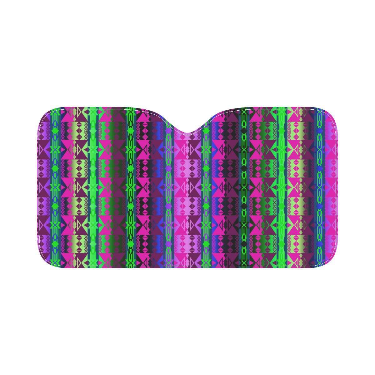 Inside the Quillwork Lodge Car Sun Shade 55"x30" Car Sun Shade e-joyer