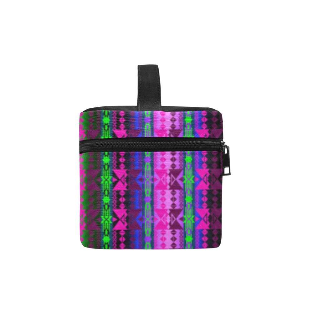 Inside the Quillwork Lodge Cosmetic Bag/Large (Model 1658) Cosmetic Bag e-joyer