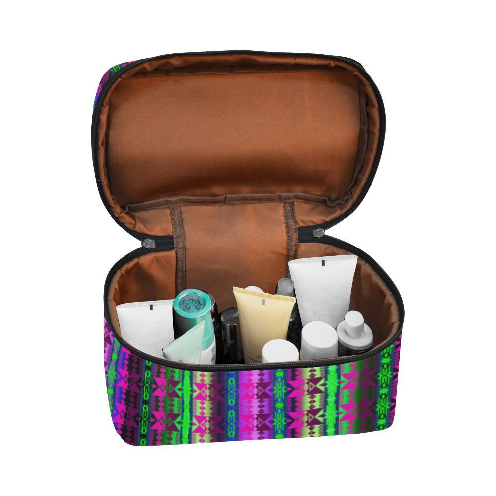 Inside the Quillwork Lodge Cosmetic Bag/Large (Model 1658) Cosmetic Bag e-joyer