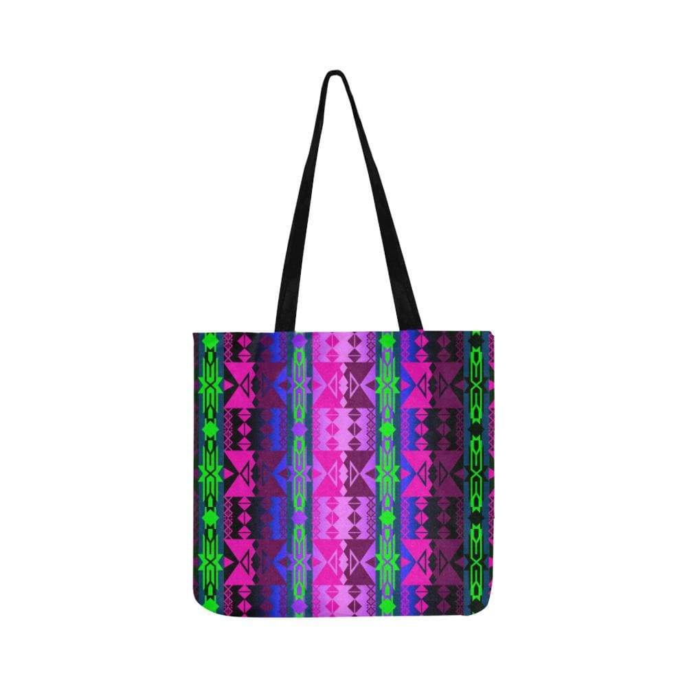 Inside the Quillwork Lodge Reusable Shopping Bag Model 1660 (Two sides) Shopping Tote Bag (1660) e-joyer