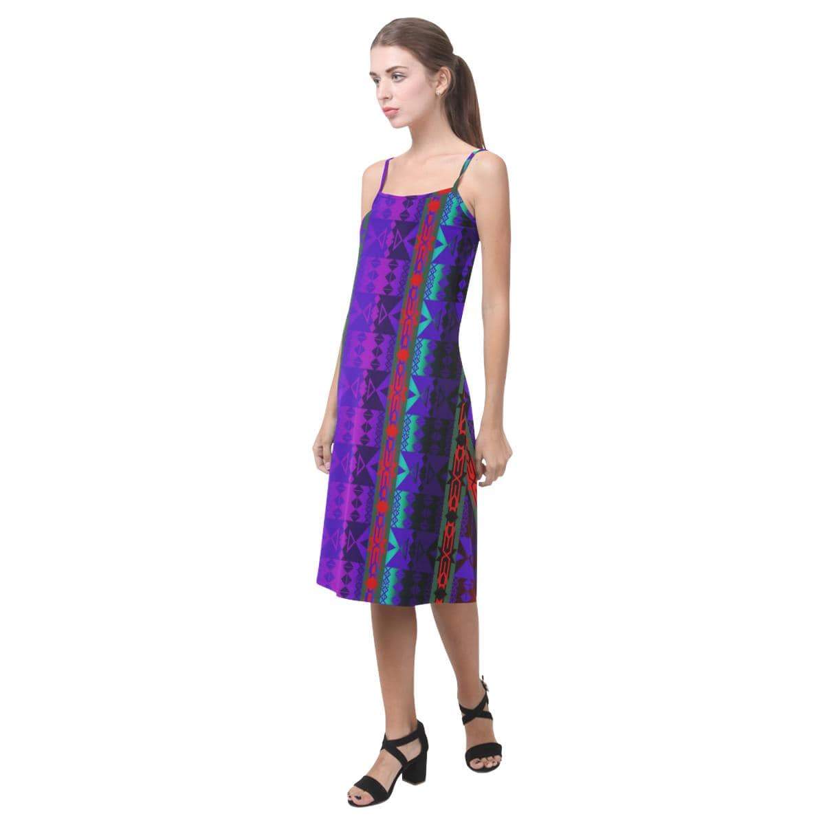Inside the Warrior's Society Lodge Alcestis Slip Dress (Model D05) Alcestis Slip Dress (D05) e-joyer