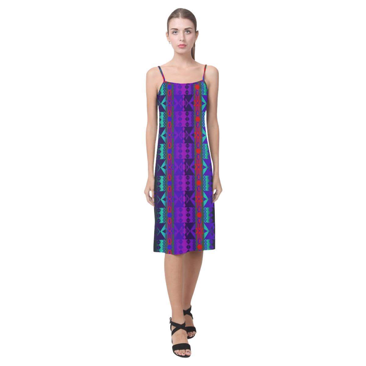 Inside the Warrior's Society Lodge Alcestis Slip Dress (Model D05) Alcestis Slip Dress (D05) e-joyer