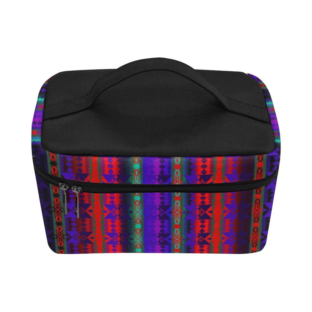 Inside the Warrior's Society Lodge Cosmetic Bag/Large (Model 1658) Cosmetic Bag e-joyer