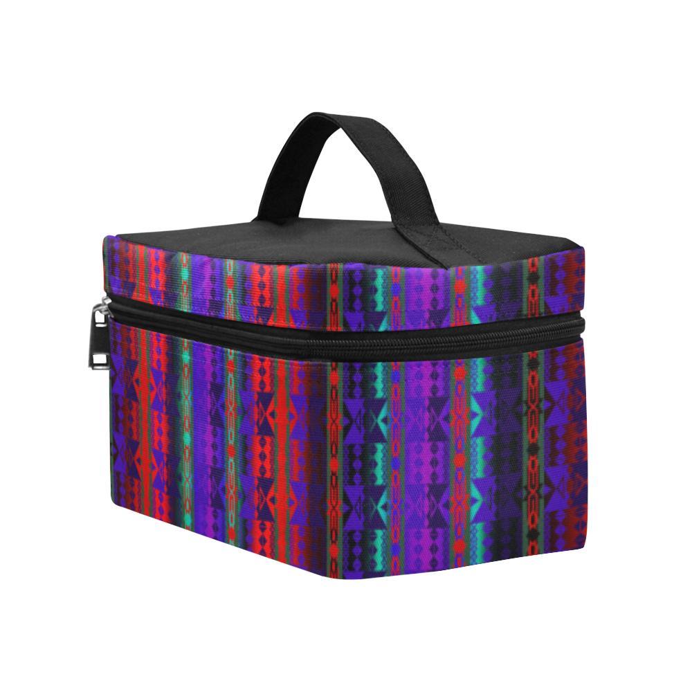 Inside the Warrior's Society Lodge Cosmetic Bag/Large (Model 1658) Cosmetic Bag e-joyer