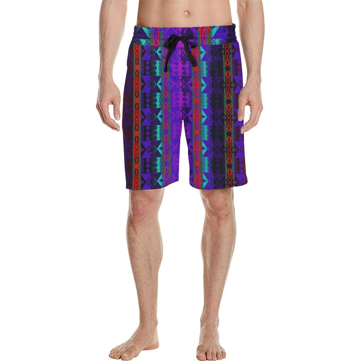 Inside the Warrior's Society Lodge Men's All Over Print Casual Shorts (Model L23) Men's Casual Shorts (L23) e-joyer