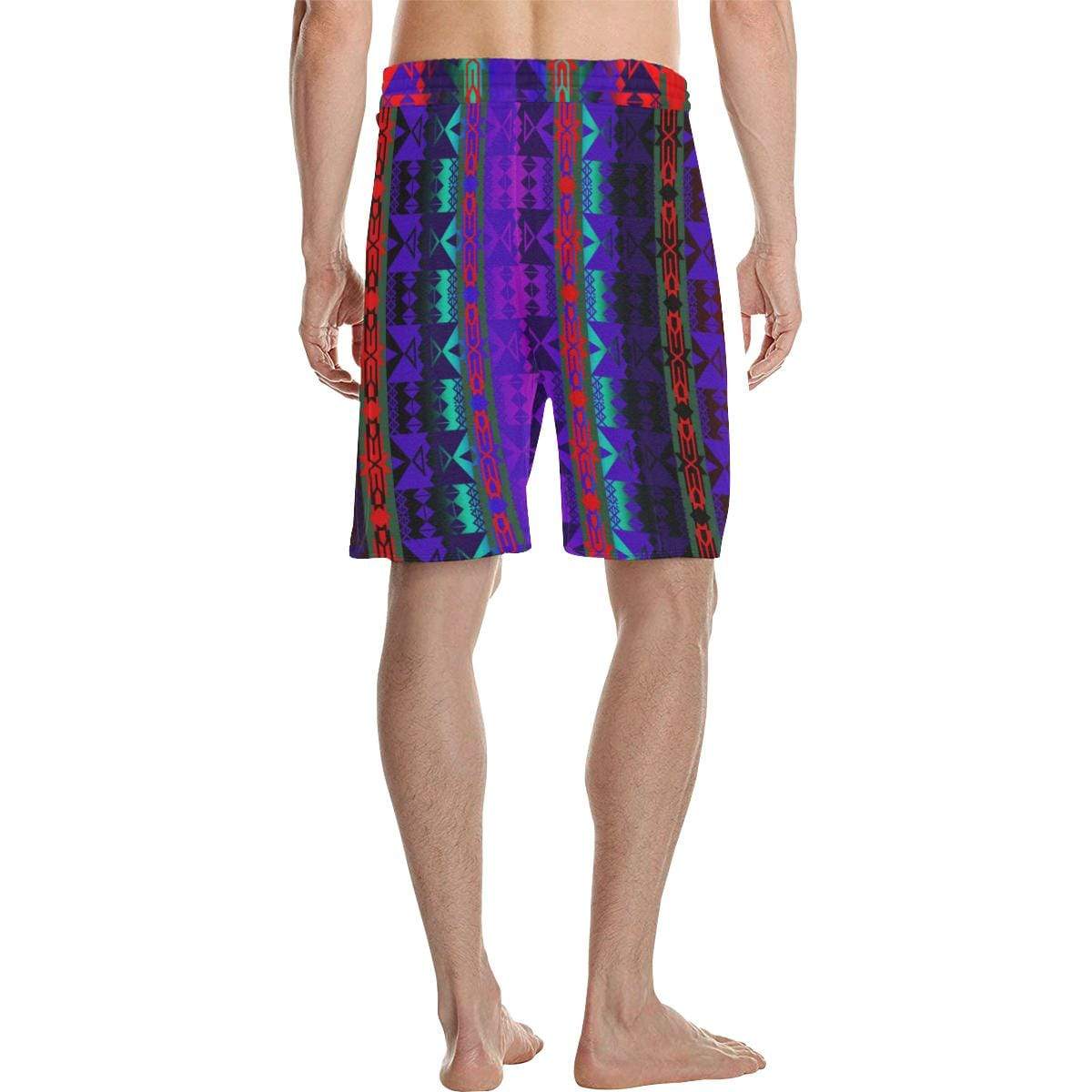 Inside the Warrior's Society Lodge Men's All Over Print Casual Shorts (Model L23) Men's Casual Shorts (L23) e-joyer