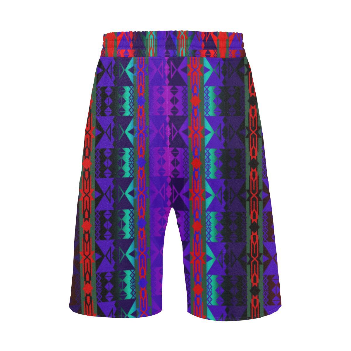 Inside the Warrior's Society Lodge Men's All Over Print Casual Shorts (Model L23) Men's Casual Shorts (L23) e-joyer