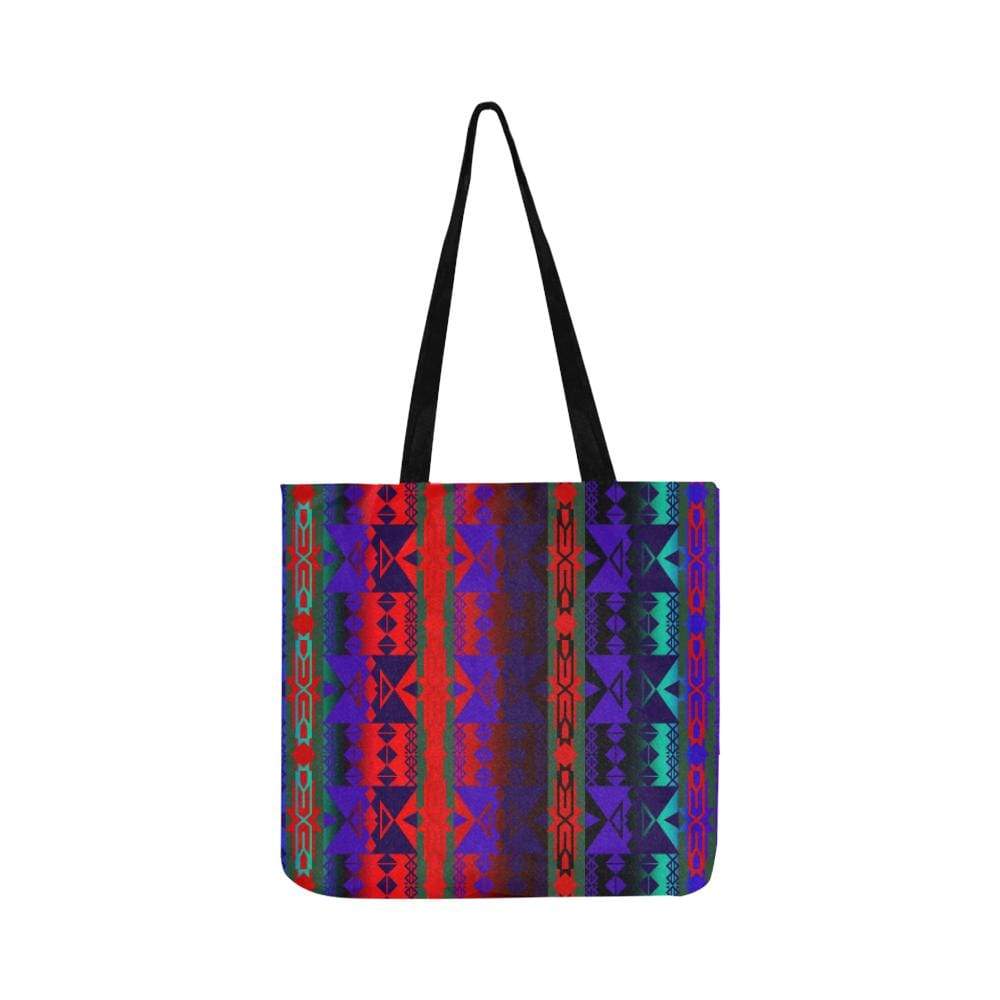 Inside the Warrior's Society Lodge Reusable Shopping Bag Model 1660 (Two sides) Shopping Tote Bag (1660) e-joyer