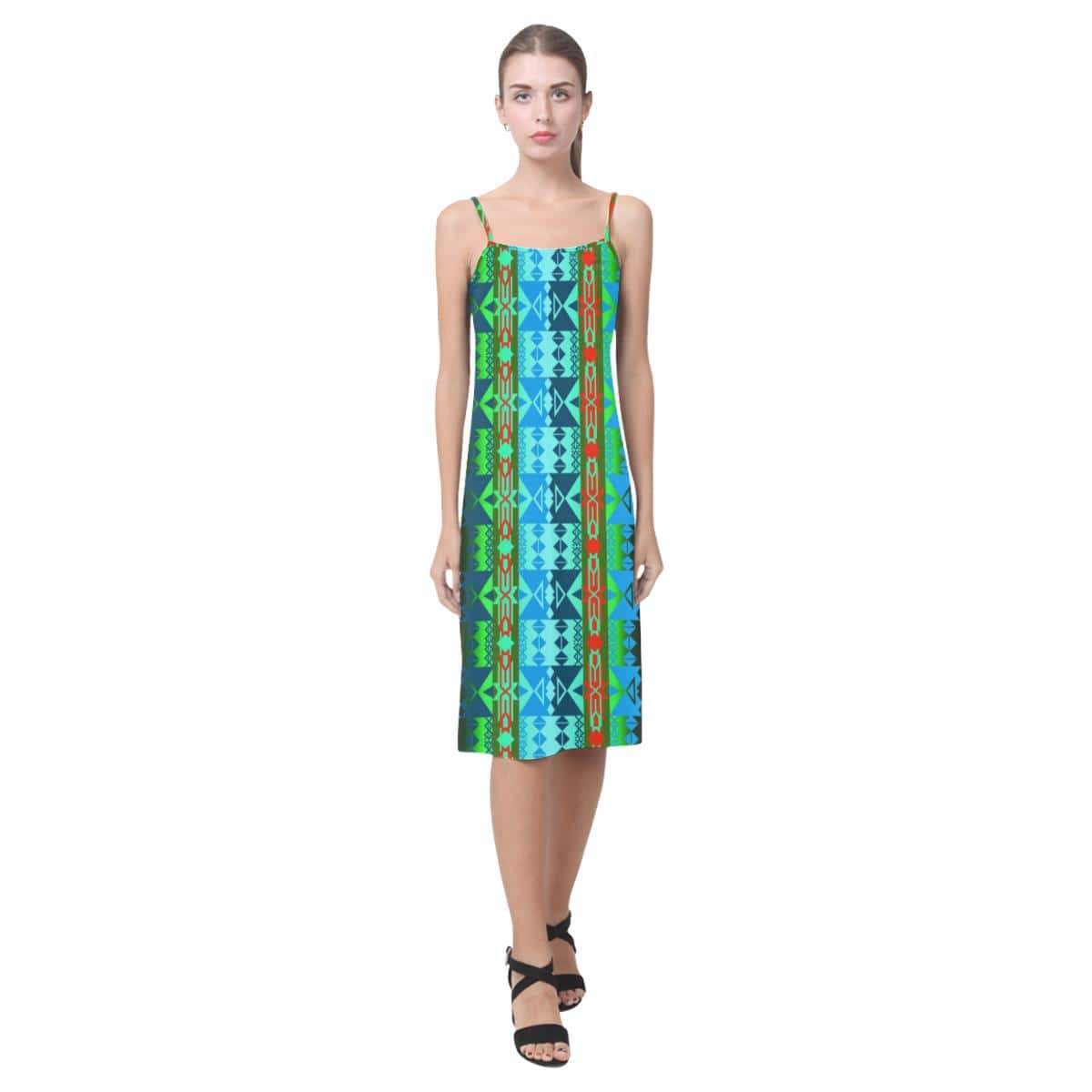 Inside the Women's Lodge Alcestis Slip Dress (Model D05) Alcestis Slip Dress (D05) e-joyer