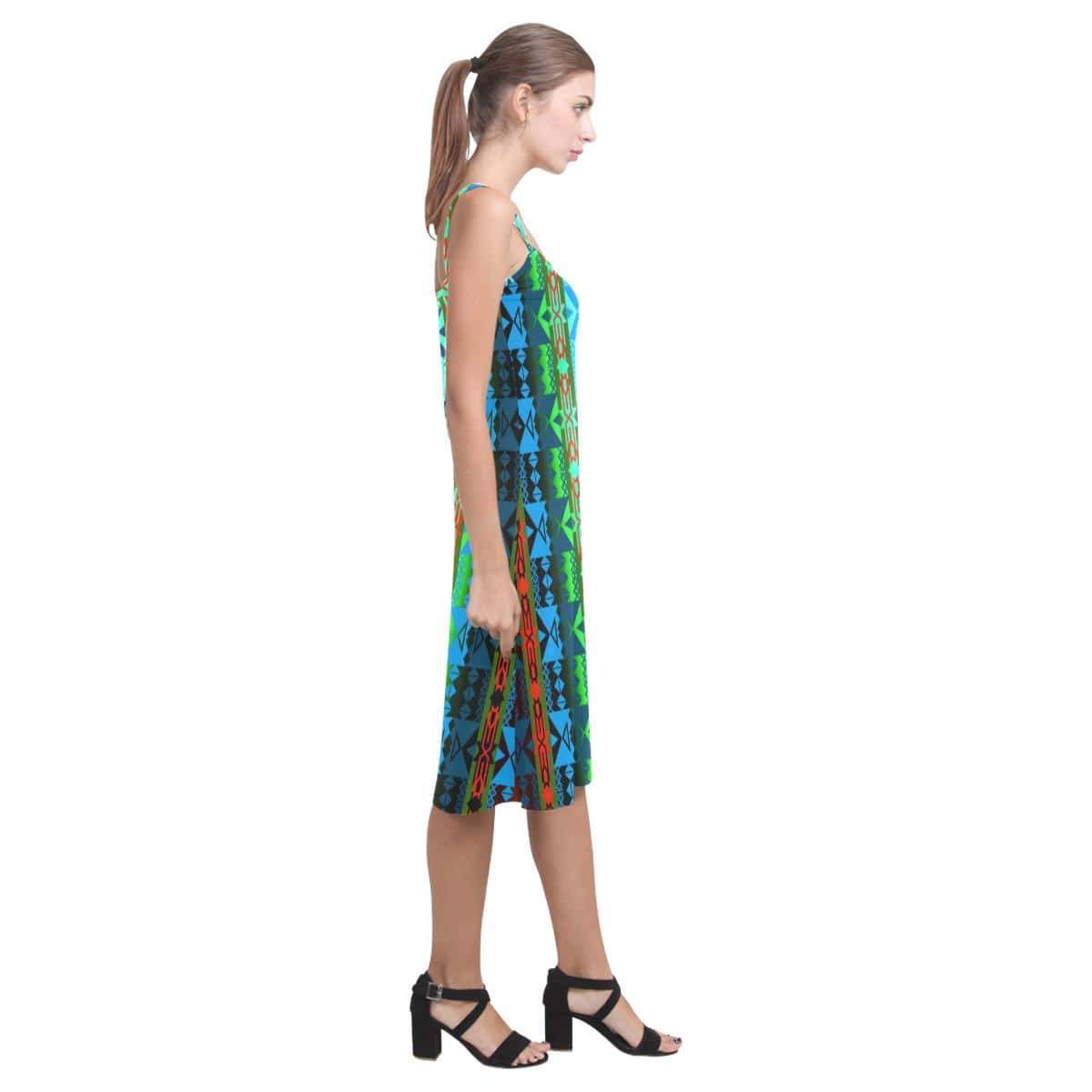 Inside the Women's Lodge Alcestis Slip Dress (Model D05) Alcestis Slip Dress (D05) e-joyer