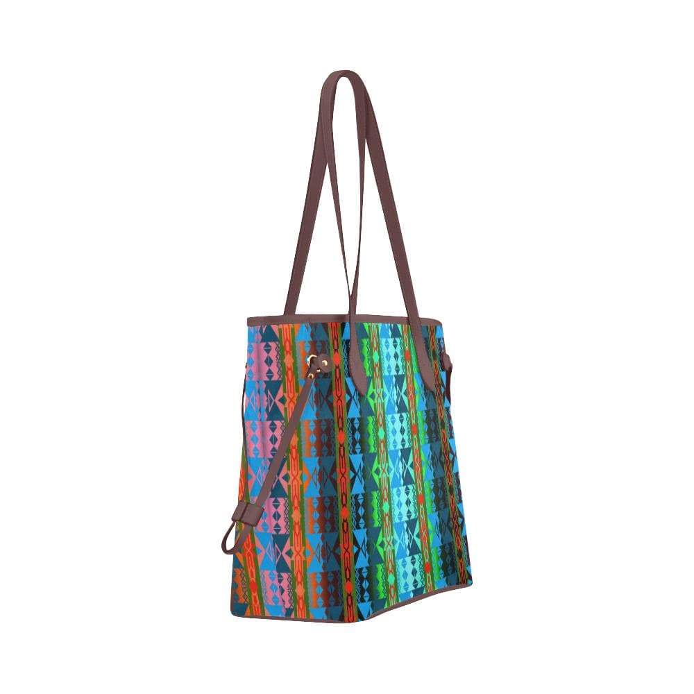 Inside the Women's Lodge Clover Canvas Tote Bag (Model 1661) Clover Canvas Tote Bag (1661) e-joyer