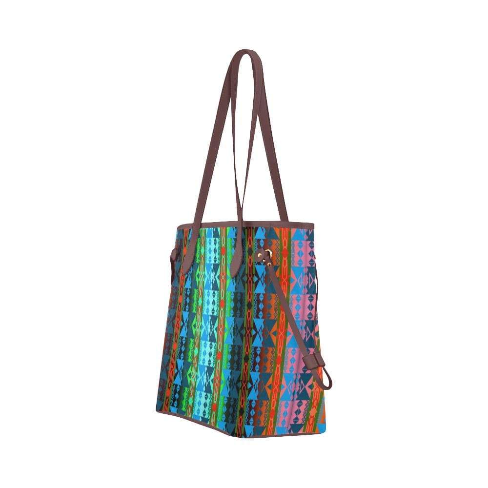 Inside the Women's Lodge Clover Canvas Tote Bag (Model 1661) Clover Canvas Tote Bag (1661) e-joyer